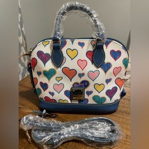 Authentic Downey and Bourke Heart purse